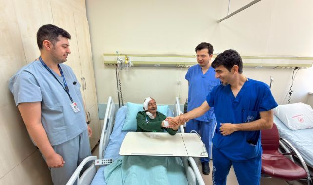 72 yaşındaki hasta yeni hayatına kavuştu