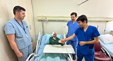 72 yaşındaki hasta yeni hayatına kavuştu