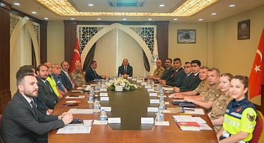 Asayiş  masaya  yatırıldı! Suç oranları değerlendirildi