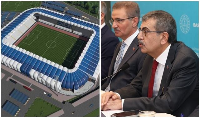 Bakan Tekin'den Erzurum stadyumu için tarih! '19 Ağustos'ta kazma vurulacak'