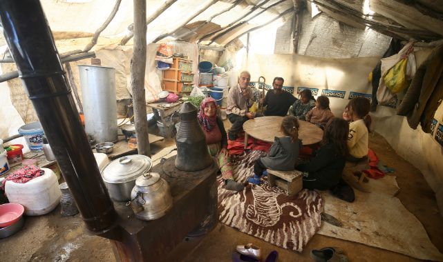 Burada klima değil soba sezonu açıldı!