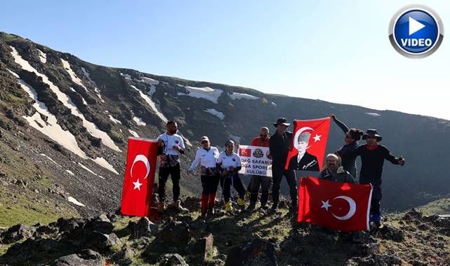 Büyüleyen rota dağcıları ağırlıyor