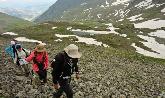 Buzul göllerinde yeni sezon başladı
