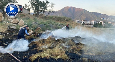 Çıkan yangın yürekleri ağza getirdi