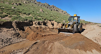 Dağcılar için 2 bin 900 rakıma yol açıldı