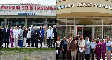 Erzurum'da iki ilçe hastanesine Anne Dostu ünvanı