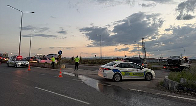 Erzurum'da zincirleme trafik kazasında 5 kişi yaralandı