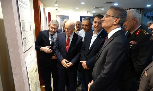 Erzurum Kongresi'nin 107. yılında yerel basın sergisi