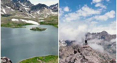 Erzurum'un saklı cenneti Yedigöller büyülüyor