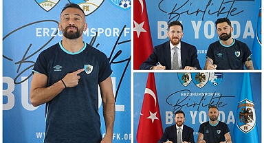 Erzurumspor'da peş peşe imzalar