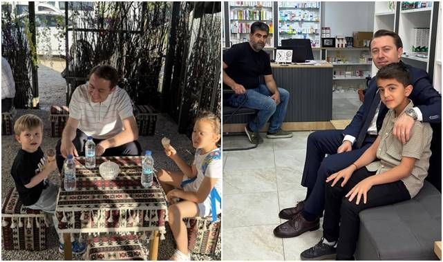 Halktan bir kaymakam! Bu kareler yürekleri ısıttı