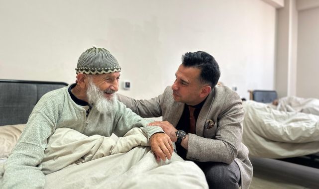 Aykut'tan bakım merkezine anlamlı ziyaret