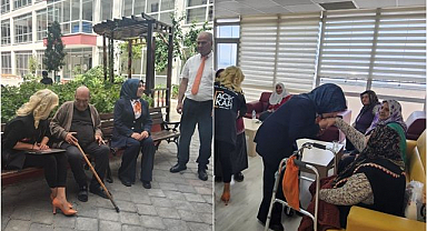 Huzurevi sakinlerine anlamlı ziyaret