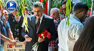 İçişleri Bakanı Çiftçi 15 Temmuz Şehitliği'nde