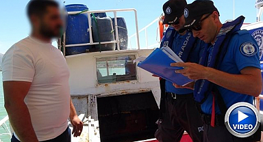 Kaçak avcılığa deniz polisinden geçit yok   