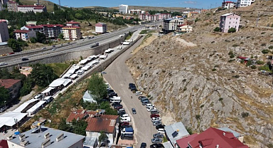 Kapalı halk pazarı otoparkı açıldı