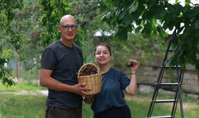 Kirazla başlayan girişim bölgeye örnek oldu