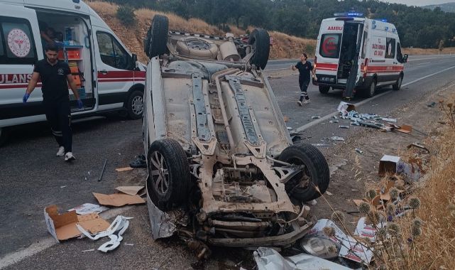 Kontrolden çıkan araç faciaya neden oldu