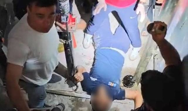 Korku dolu anlar! Asansör boşluğuna düşen genç kurtarıldı