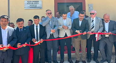 Köyün dayanışma eseri kapılarını açtı