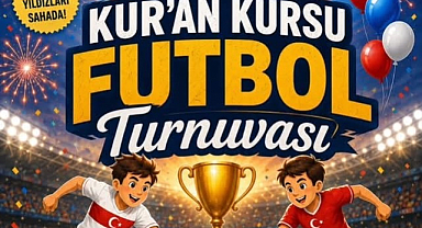 Kur'an kurslarında futbol heyecanı