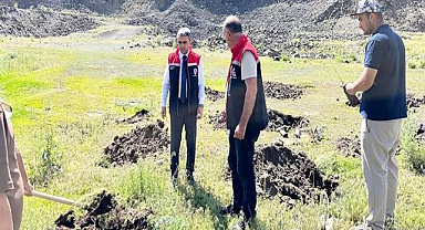 Kuraklığa karşı Palandöken'e yeşil hamle