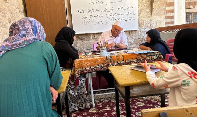 Manevi eğitim sanatla buluştu