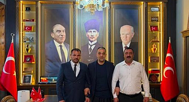 MHP Aşkale İlçe Başkanlığında görev değişimi