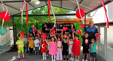 Minik yüreklere 15 Temmuz ruhu anlatıldı
