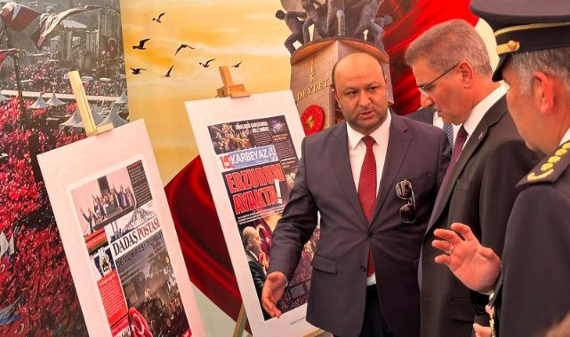 Öğrenciler 15 Temmuz ruhunu manşetlere taşıdı