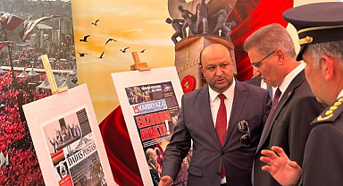 Öğrenciler 15 Temmuz ruhunu manşetlere taşıdı
