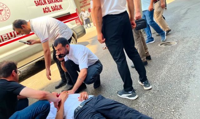 Karşıya geçmek isterken arabanın altında kaldı