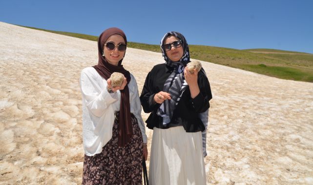 Sıcaktan bunalanlar bu dağa koşuyor!