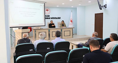 Süt üreticilerine güvenilir gıda eğitimi