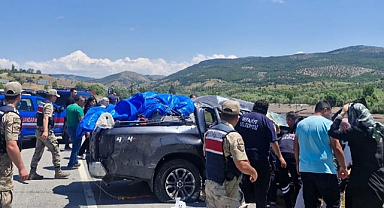 Takla atan kamyonet dehşet saçtı!