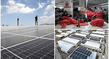 Tekstil fabrikaları enerjisini güneşten karşılıyor