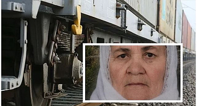 Trenin çarptığı yaşlı kadın hayatını kaybetti 
