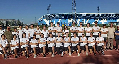 Uluslararası short track kampı Erzurum'da tamamlandı