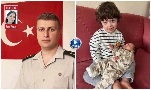 Üsteğmen babanın en zorlu görevi: Oğlunu yaşatmak