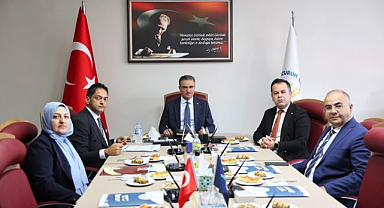 Vali Baruş, Erzurum Ticaret Borsası’nın stratejik projelerini inceledi