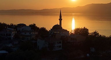 Yağışların ardından oluşan manzara hayran bıraktı