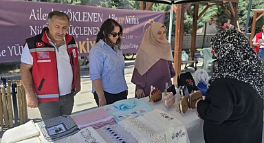Yüreklere dokunan sergi! Şehit ve gazi ailelerinin el emekleri sergilendi