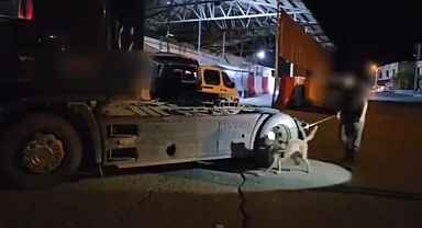 Zehir yüklü tır polisin radarına takıldı!