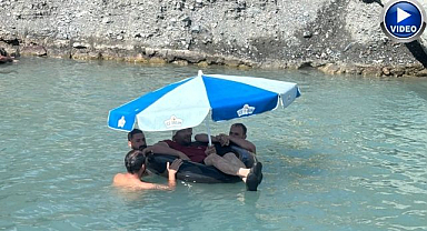 40 derece sıcakta ilginç serinleme!