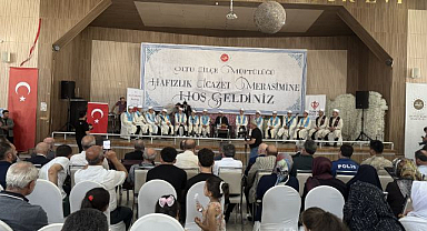 53 hafız için icazet sevinci!