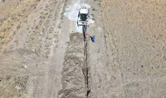 6 kilometrelik hat döşendi, Su sorunu çözüldü