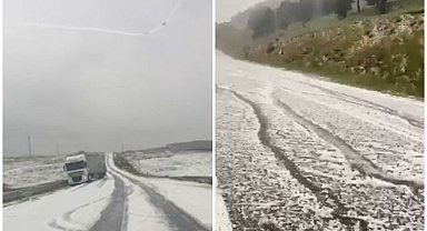 Ağustos sonunda kış manzarası