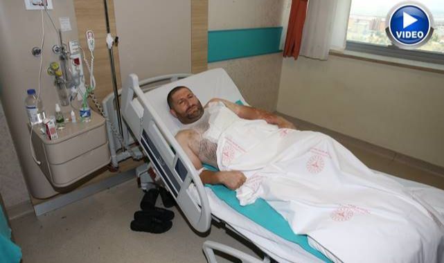 Akıma kapılan usta Erzurum'da hayata tutundu