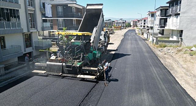 Aziziye'de asfalt seferberliği