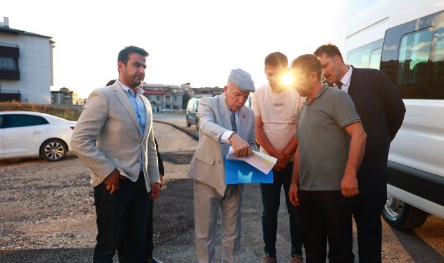 Başkan Sekmen sahada! Çalışmalar yerinde incelendi